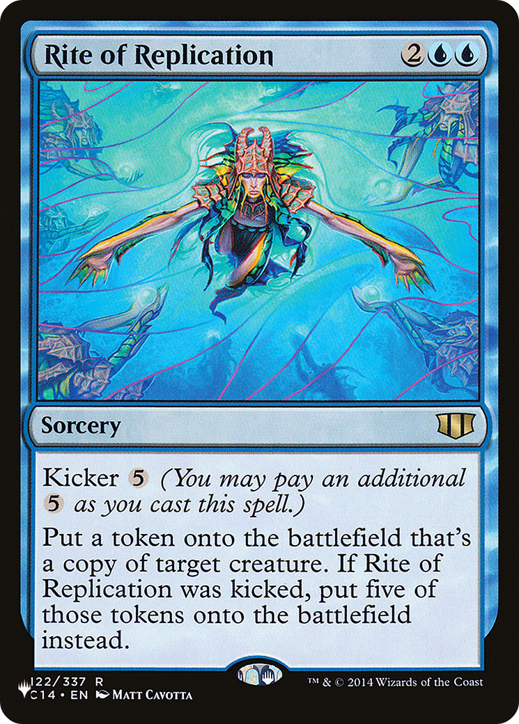 Rite of Replication (LIST-C14-122) - The List