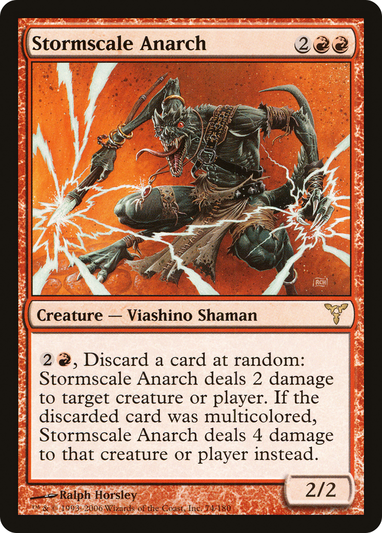 Stormscale Anarch (DIS-) - Dissension Foil