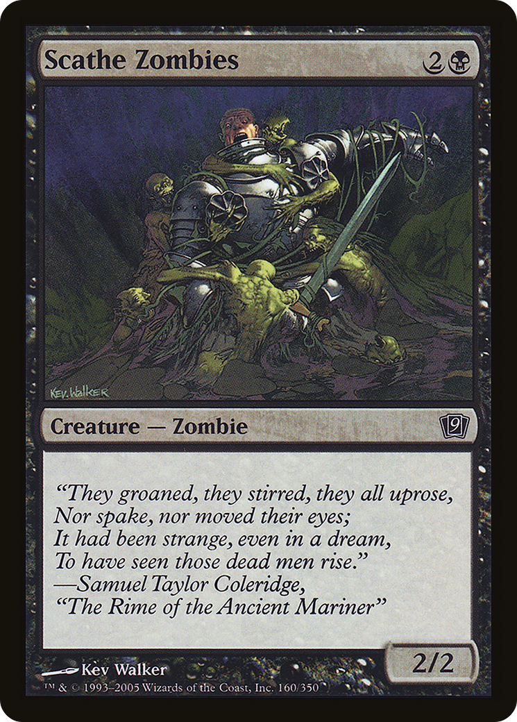 Scathe Zombies (9ED-160★) - 9th Edition