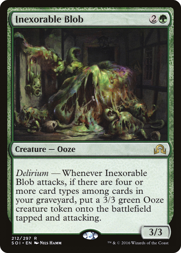 Inexorable Blob (SOI-212) - Shadows over Innistrad Foil