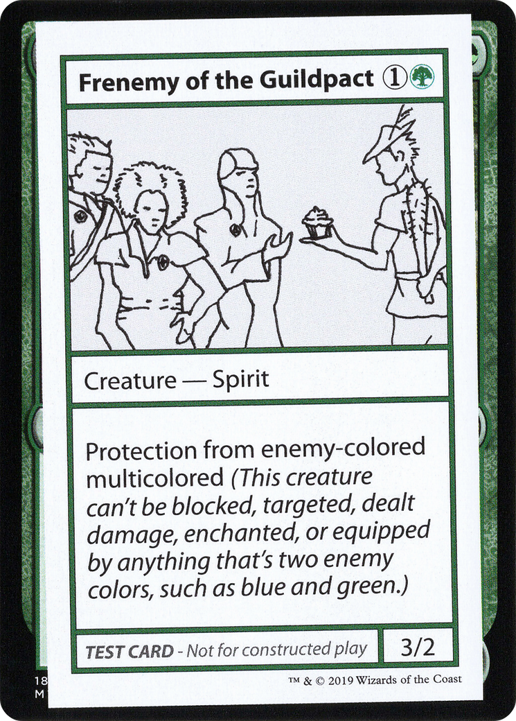 Frenemy of the Guildpact (No PW Symbol) (CMB1-) - Mystery Booster Playtest Cards 2021