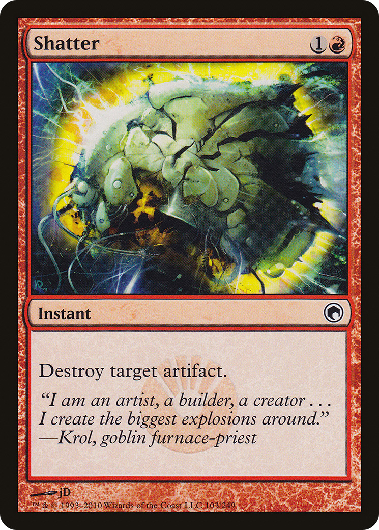 Shatter (SOM-103) - Scars of Mirrodin