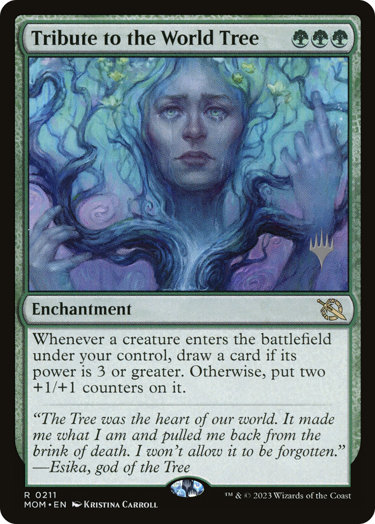 Tribute to the World Tree (PPMOM-211P) - March of the Machine Promos