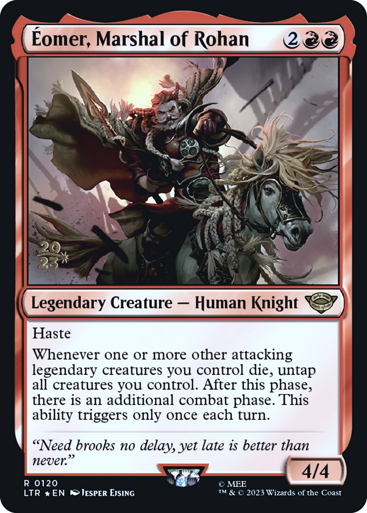 Eomer, Marshal of Rohan (PRE-120S) - Tales of Middle-earth Promos Foil