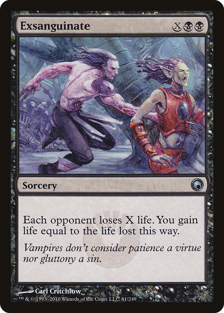 Exsanguinate (SOM-061) - Scars of Mirrodin Foil