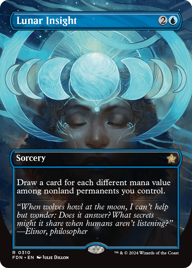 Lunar Insight (Borderless) (FDN-310) - Foundations Foil