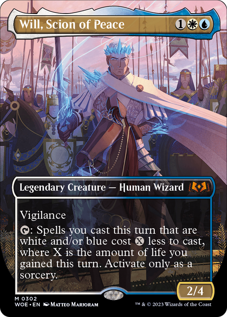 Will, Scion of Peace (Borderless) (WOE-302) - Wilds of Eldraine Foil
