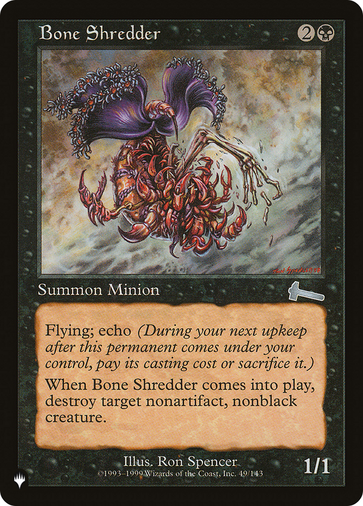 Bone Shredder (LIST-ULG-49) - The List