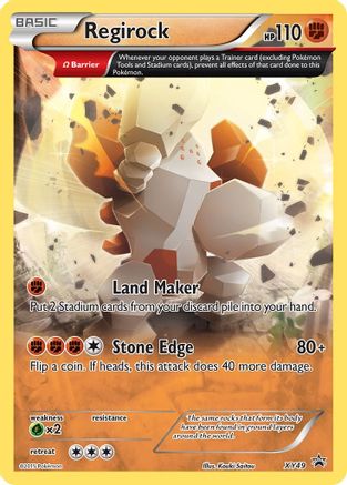 Regirock XY49 - Holofoil XY Promos - Promo