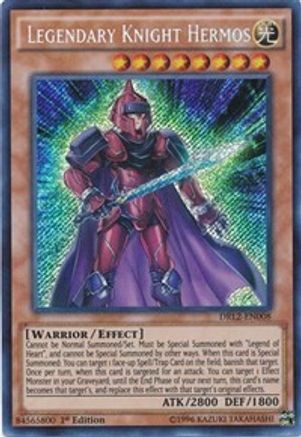 Legendary Knight Hermos (DRL2-EN008) - Dragons of Legend 2 1st Edition