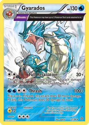 Gyarados (21) 021/98 - Holofoil XY Ancient Origins - Holo Rare