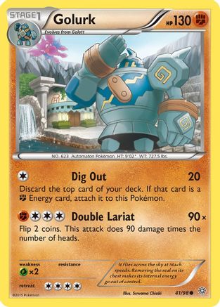 Golurk (41) 041/98 XY Ancient Origins - Common
