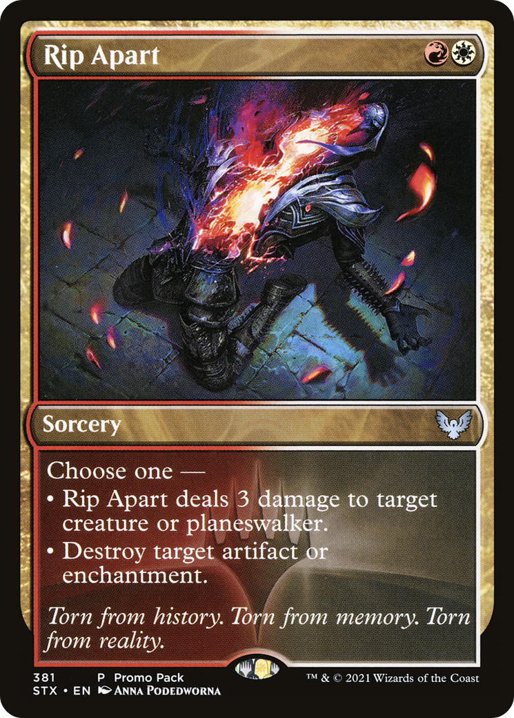 Rip Apart (PPSTX-381) - Strixhaven: School of Mages