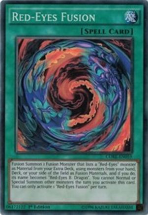 Red-Eyes Fusion (CORE-EN059) - Clash of Rebellions 1st Edition