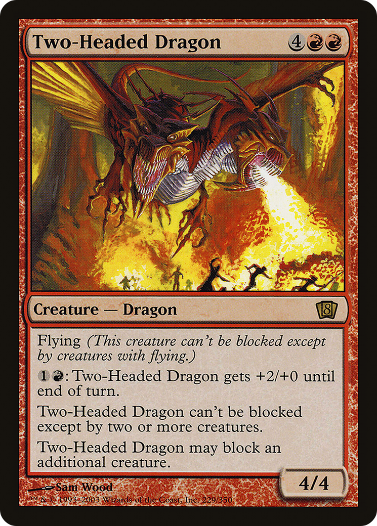 Two-Headed Dragon (8ED-229★) - 8th Edition