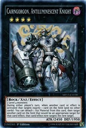 Cairngorgon, Antiluminescent Knight (MP15-EN030) - 2015 Mega-Tins Mega Pack 1st Edition