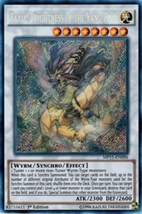 Baxia, Brightness of the Yang Zing (MP15-EN096) - 2015 Mega-Tins Mega Pack 1st Edition