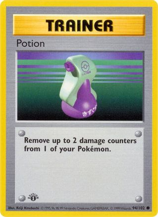 Potion 094/102 - Unlimited Base Set Shadowless - Common
