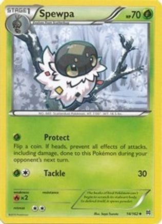 Spewpa 014/162 XY BREAKthrough - Uncommon