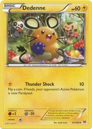 Dedenne 057/162 - Reverse Holofoil XY BREAKthrough - Uncommon