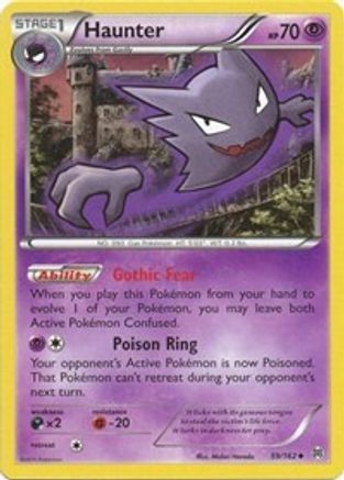 Haunter 059/162 XY BREAKthrough - Uncommon