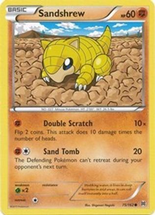 Sandshrew 075/162 XY BREAKthrough - Common