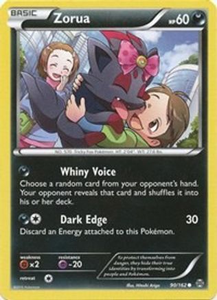 Zorua (90) 090/162 XY BREAKthrough - Common