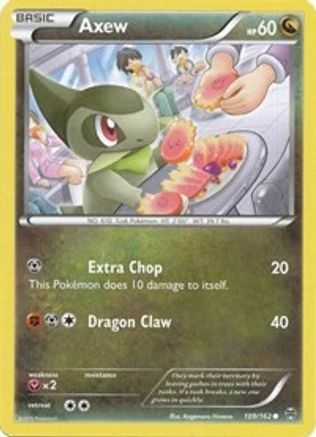 Axew (109) 109/162 XY BREAKthrough - Common