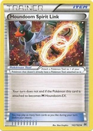 Houndoom Spirit Link 142/162 - Reverse Holofoil XY BREAKthrough - Uncommon