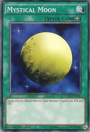 Mystical Moon (YGLD-ENA30) - King of Games: Yugi's Legendary Decks 1st Edition