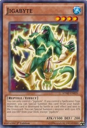 Jigabyte (SDMP-EN020) - Structure Deck: Master of Pendulum 1st Edition