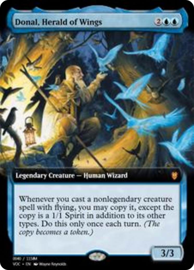 Donal, Herald of Wings (PRM-95319) - Magic Online Promos