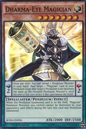 Dharma-Eye Magician (BOSH-EN096) - Breakers of Shadow 1st Edition