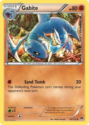 Gabite 069/122 XY BREAKpoint - Uncommon