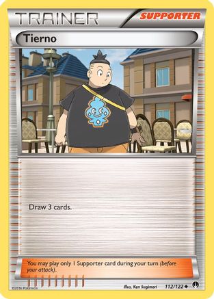 Tierno 112/122 XY BREAKpoint - Uncommon