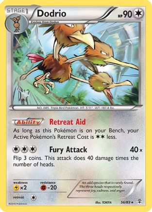 Dodrio 056/83 Generations - Rare