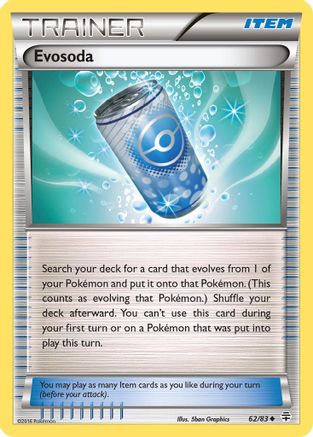 Evosoda 062/83 - Reverse Holofoil Generations - Uncommon
