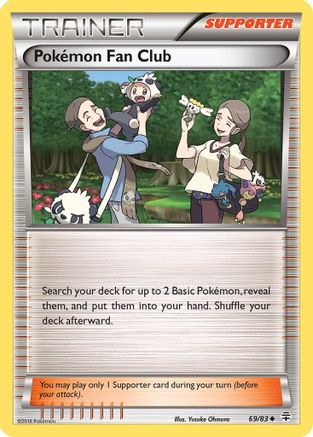 Pokemon Fan Club 069/83 - Reverse Holofoil Generations - Uncommon