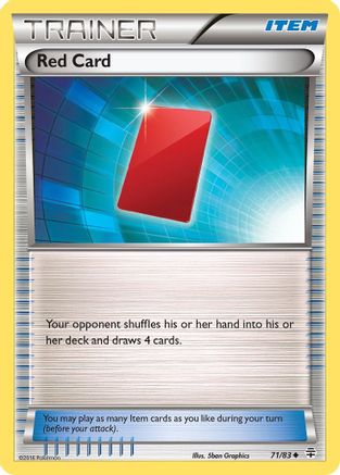 Red Card 071/83 Generations - Uncommon