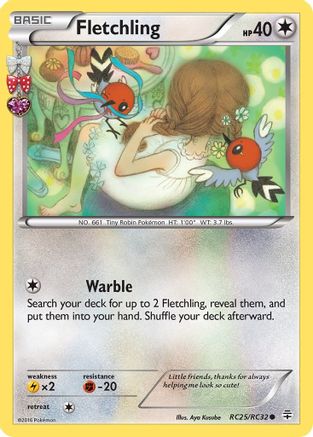 Fletchling RC25/RC32 Generations Radiant Collection - Common