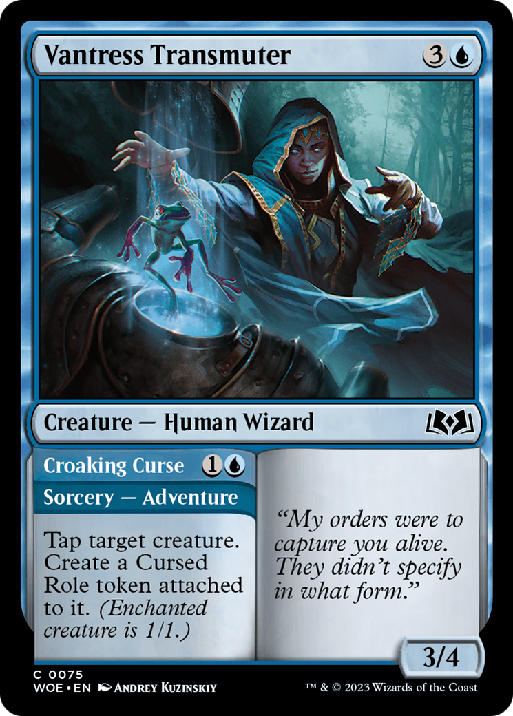 Vantress Transmuter (WOE-075) - Wilds of Eldraine