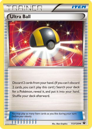Ultra Ball 113/124 XY Fates Collide - Uncommon