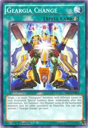 Geargia Change (SHVI-EN095) - Shining Victories Unlimited