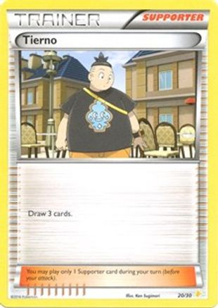 Tierno (20 020 XY Trainer Kit Pikachu Libre & Suicune - Common