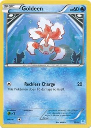 Goldeen (26) 026 XY Trainer Kit Pikachu Libre & Suicune - Common