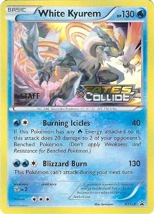 White Kyurem XY128 - Holofoil XY Promos - Promo