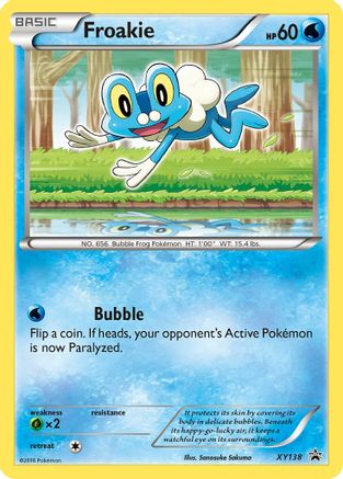 Froakie XY138 - Holofoil XY Promos - Promo