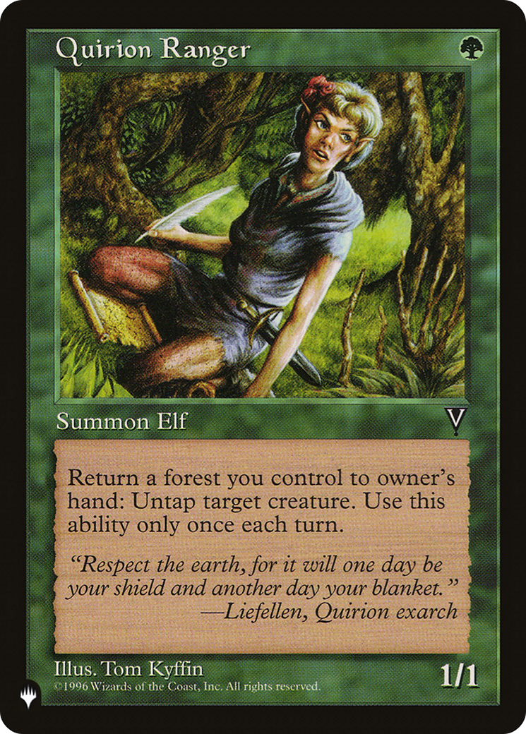 Quirion Ranger (LIST-VIS-117) - The List