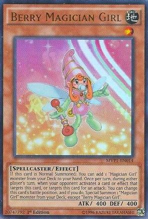 Berry Magician Girl (MVP1-EN014) - The Dark Side of Dimensions Movie Pack Unlimited
