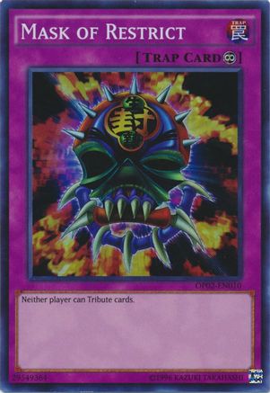 Mask of Restrict (OP02-EN010) - OTS Tournament Pack 2 Unlimited